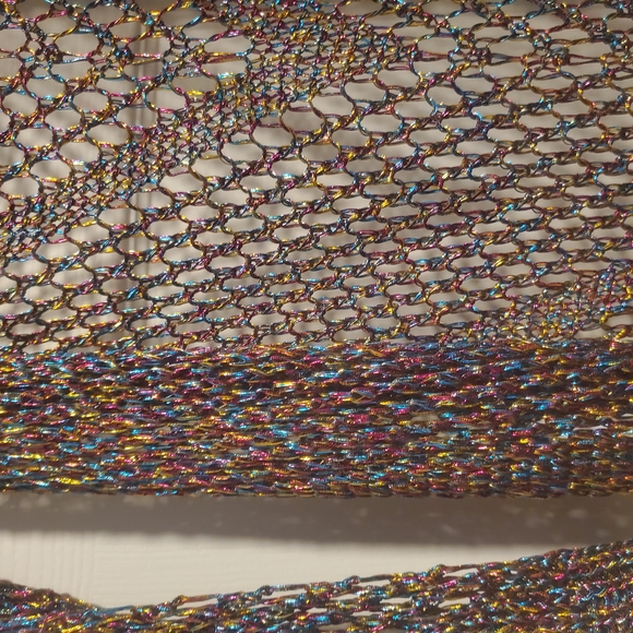 Multicolor Metallic Dress - Picture 2 of 3